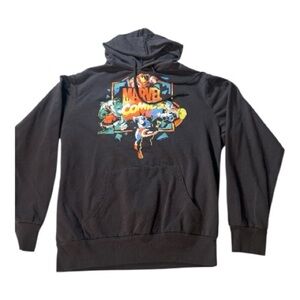 Marvel Men’s Black Hoodie